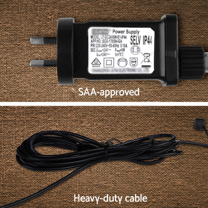 86m LED Festoon String Lights Christmas Decorations Wedding Party Outdoor Garden