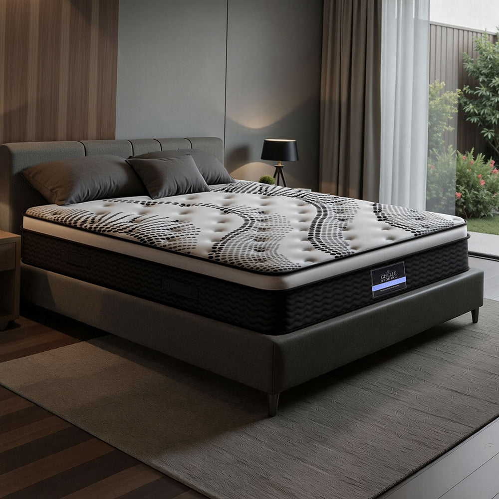 Giselle Bedding 32cm Mattress Euro Top Double