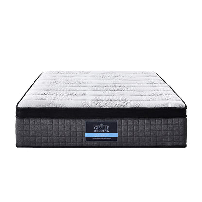Giselle Bedding 34cm Mattress 9 Zone Latex Foam King