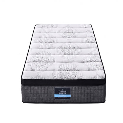 Giselle Bedding 34cm Mattress 9 Zone Latex Foam King Single