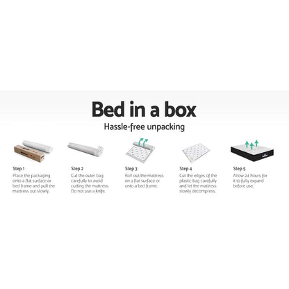 Giselle Bedding 32cm Mattress Extra Firm Queen