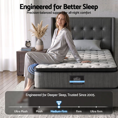 Bed Mattress Giselle 34cm King Single