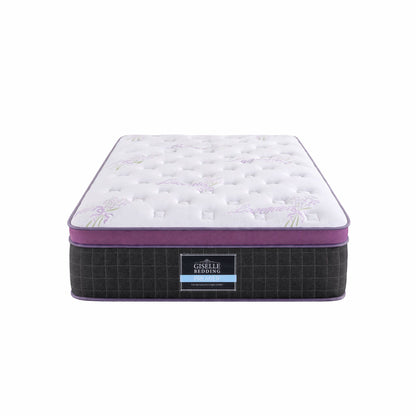 Giselle Single Euro Top Mattress Firm Pocket Spring Edge Support