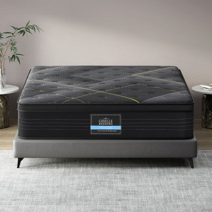 35cm Giselle Mattress King Bed Bamboo Pocket Firm Foam
