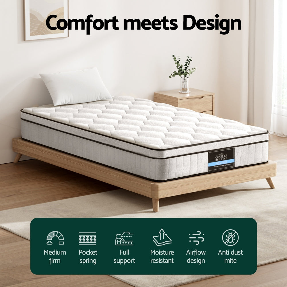 22cm Giselle Mattress KS Size
