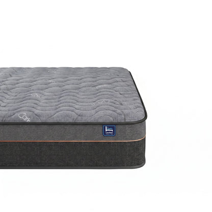 Levitex King Mattress 25 cm Hybrid Pocket Spring with 4cm Egg Crate Foam for Deep Sleep Bamboo Charcoal Fabric