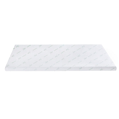 Giselle 8cm Memory Foam Mattress Topper Lavender Infused Bamboo Cover 7-Zone Queen