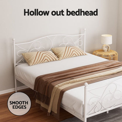 Artiss Bed Frame Queen Size Metal Bed Frame GROA