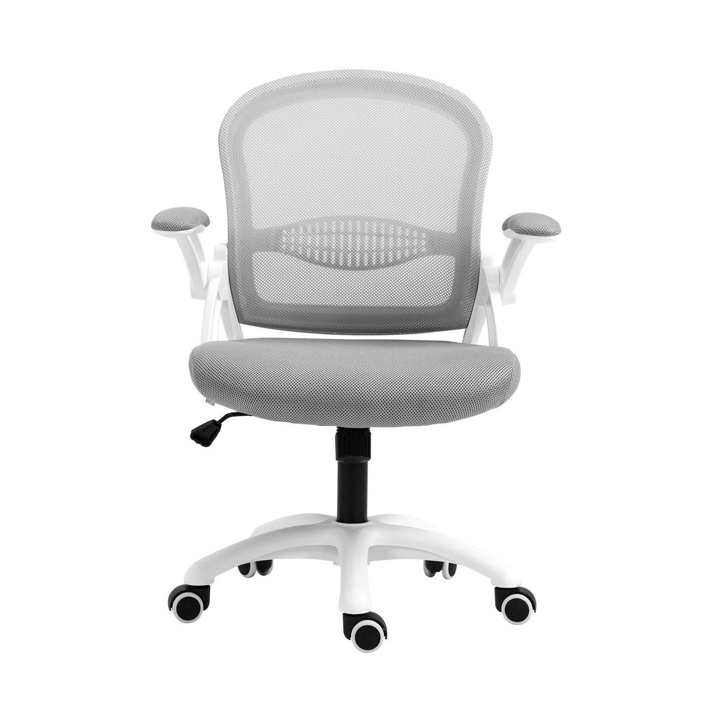 Artiss Mesh Office Chair Mid Back Grey