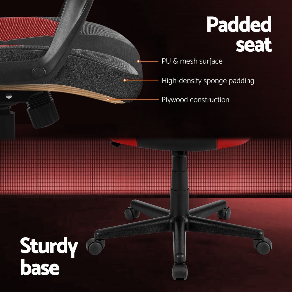 Artiss Gaming Office Chair Computer Chairs Red