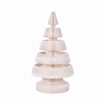 Jingle Jollys Prelit Christmas Tree Decorations 114CM Foldable Quick Setup White