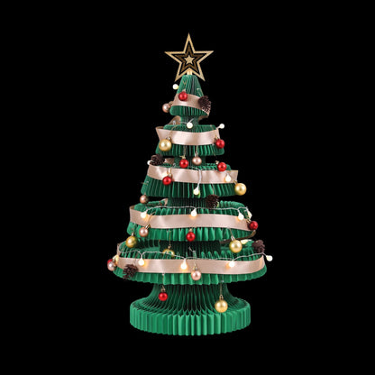 Jingle Jollys 87cm Foldable Christmas Tree With Lights Pop Up Xmas Tree Decorations