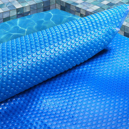 Aqua Buddy Pool Cover 500 Micron 11x4.8m Swimming Pool Solar Blanket Blue