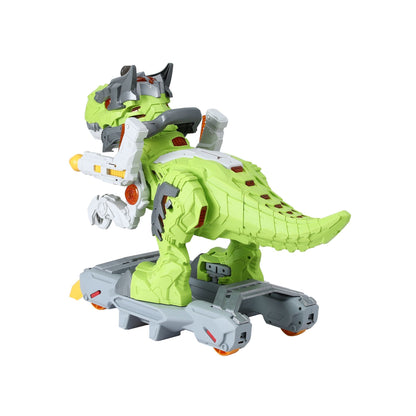 Keezi Kids Dinosaur Ride On Push Car Toy with Spray Function Indoor Outdoor Toys