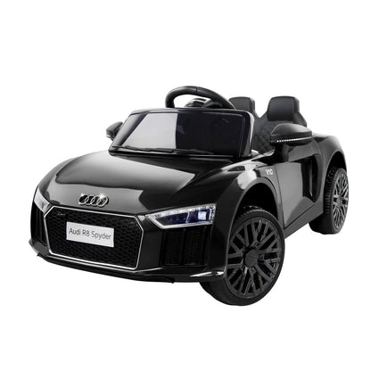 Kids Ride On Car Audi R8 Licensed Sports Electric Toy Cars Black
