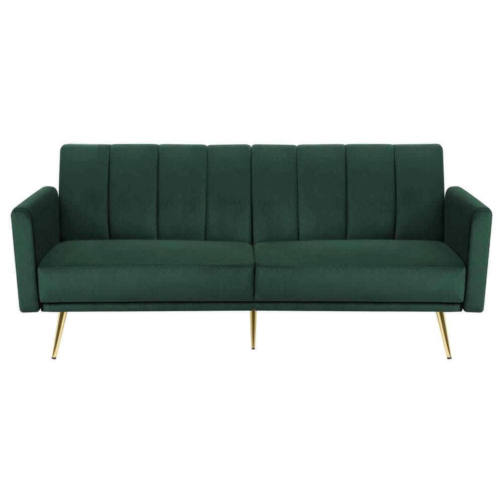 Artiss Sofa Bed 3 Seater Couch Convertible Lounge Adjustable Arm Recliner Velvet