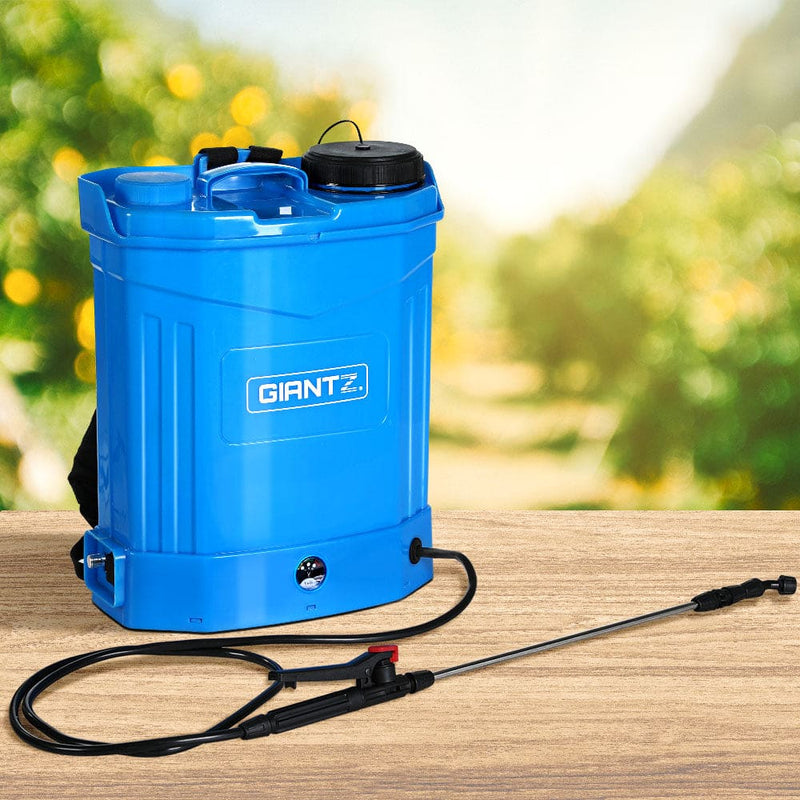Giantz Weed Sprayer Electric 16L Knapsack Backpack Pesticide Spray Farm Garden