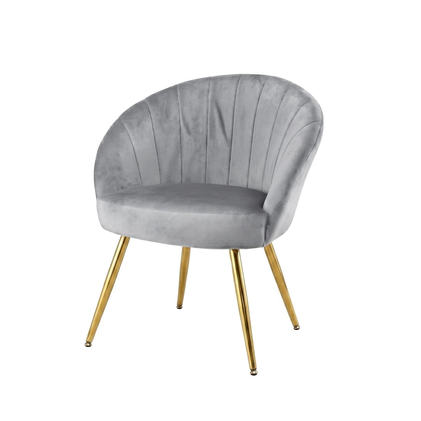 Artiss Armchair Velvet Grey Eloise