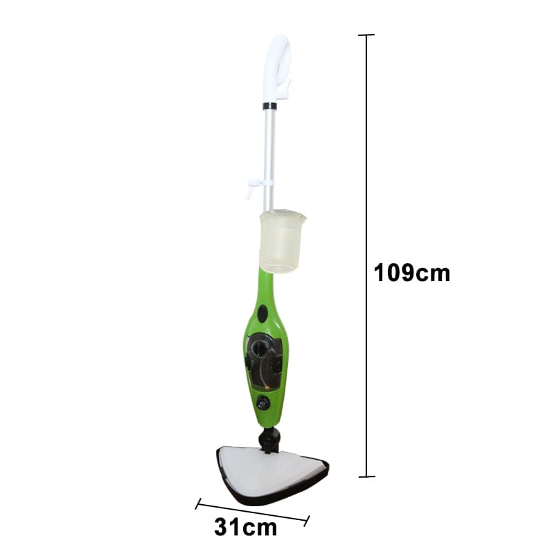 10 in 1 360 degree Steam Mop Floor Cleaner Kitchen Steaming Cleaning Use Water