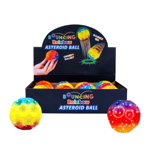 Bouncing Asteroid Ball Rainbow (SENT AT RANDOM)