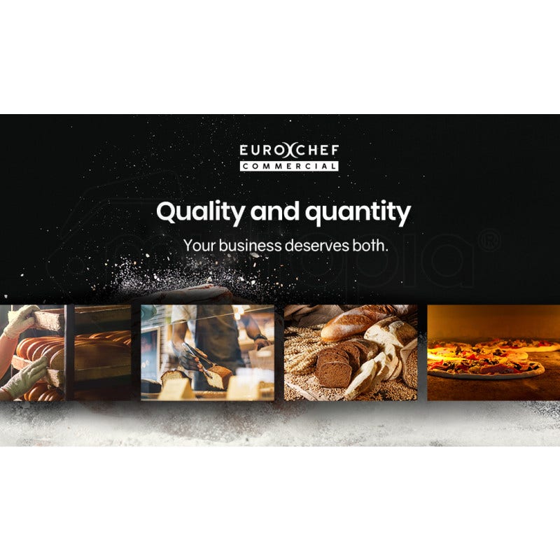 EUROCHEF 30L Spiral Dough Mixer Commercial Machine Bakery Bread Kneader Litre Small