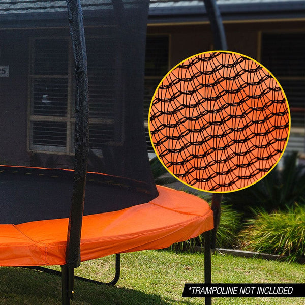 UP-SHOT 16ft Replacement Round Trampoline Inner Safety Net Enclosure 12 Pole