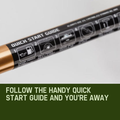 BAUMR-AG 65cc 9in1 Long Reach Garden Multi-tool, Pole Saw, Hedge & Line Trimmer, Brush Cutter, 12" Tree Trimming Pruning Chainsaw Bar, 2 Extension Shafts