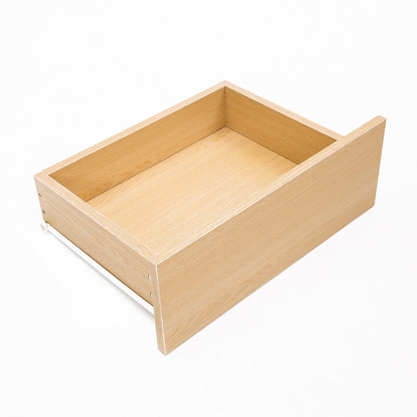 Bedside Table 3 Drawers RGB LED Bedroom Cabinet Nightstand Gloss GLORY OAK