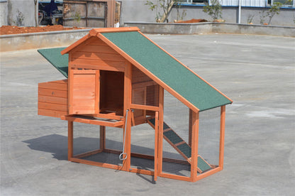 YES4PETS Large Chicken Coop Rabbit Hutch Ferret Cage Hen Chook  Cat Kitten House