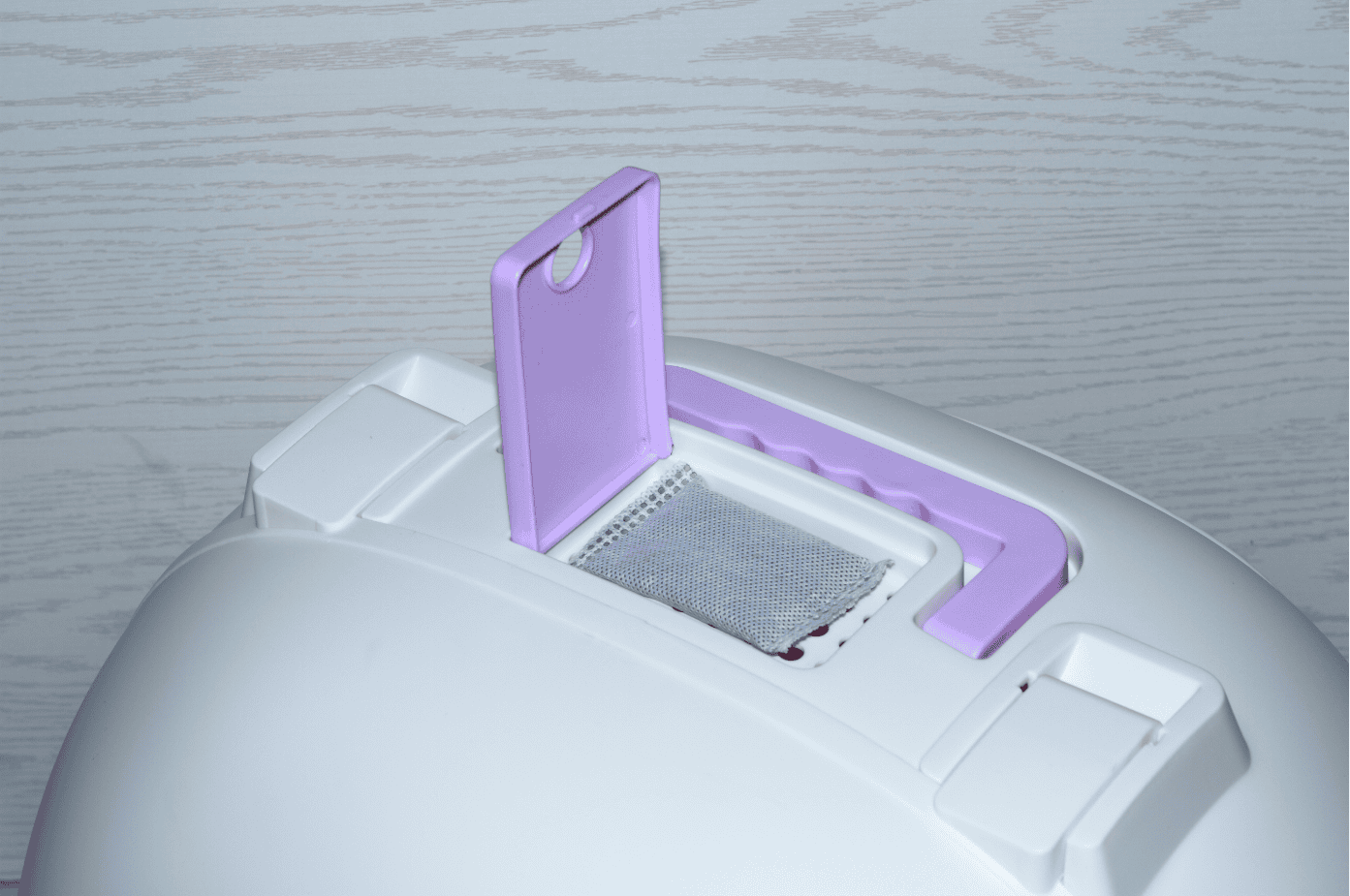YES4PETS Portable Hooded Cat Toilet Litter Box Tray House with Handle, Scoop and Charcoal Filter Pink
