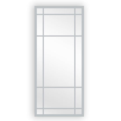 Window Style Mirror Full Length - White 80 CM x 180 CM