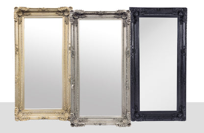 LUX French Provincial Ornate Mirror - Antique Champagne