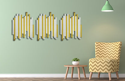 Luxe Panel Mirror - GOLD