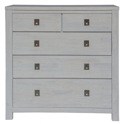 Myer 3pc Set 2 Bedside Tallboy Storage Cabinet Side End Table White Wash