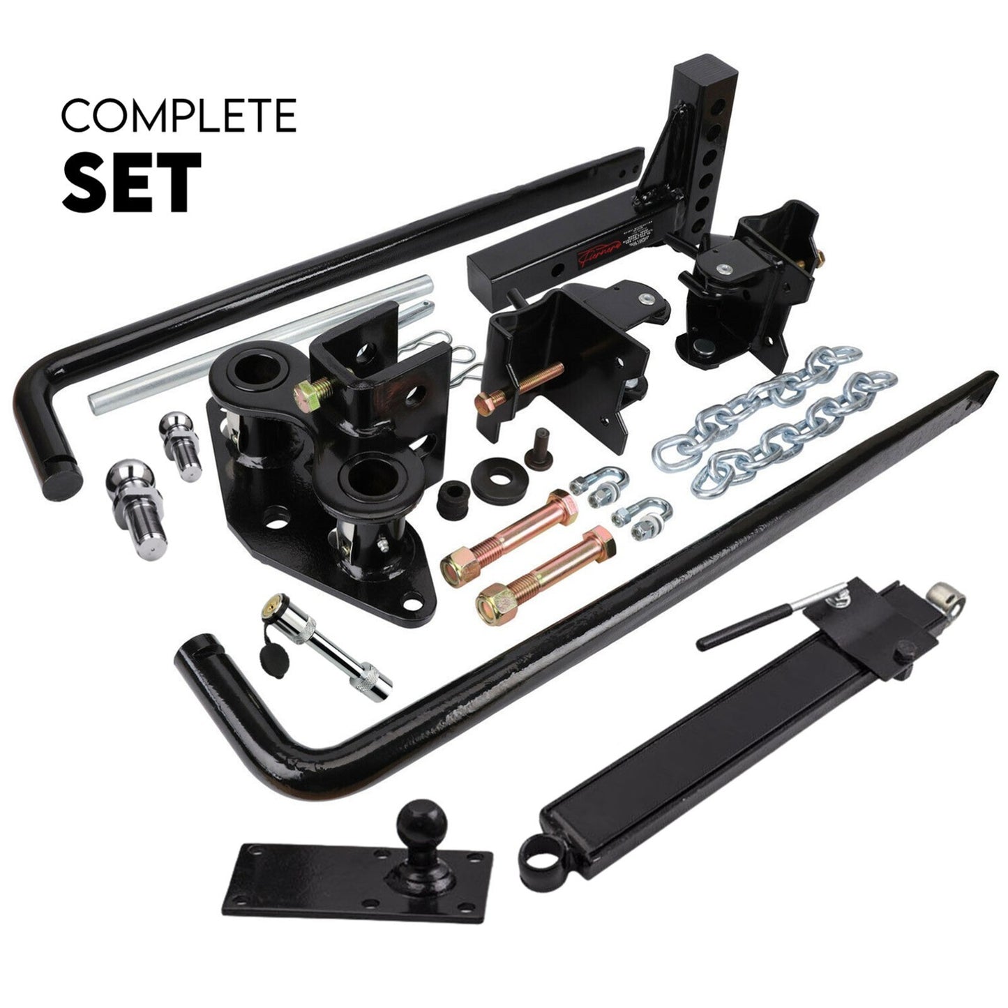 Weight Distribution Hitch System Load Leveller Caravan Anti Sway Bars 800Lb