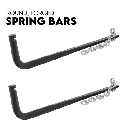 Weight Distribution Hitch System Load Leveller Caravan Anti Sway Bars 800Lb