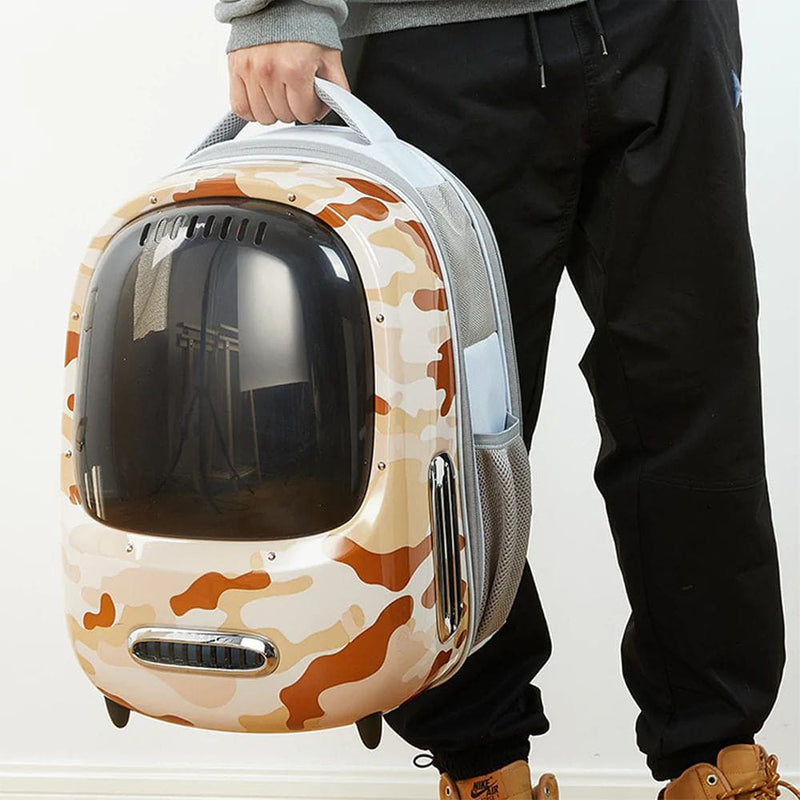 PETKIT Breezy 2 - Smart Cat Backpack - Desert Camon