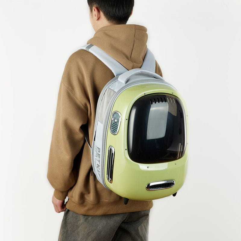 PETKIT Breezy 2 - Smart Cat Backpack - Green