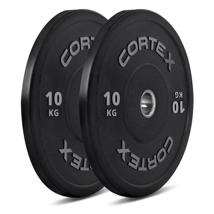 CORTEX SR3 Squat Rack with 100kg Olympic Bumper Weight, Bar and Bench Set