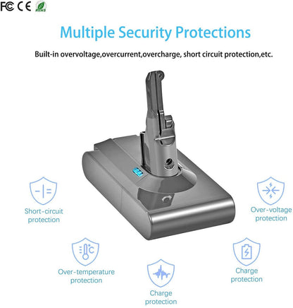 Battery for all Dyson V8 SV10 vacuum cleaners