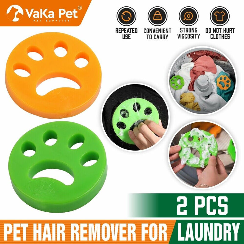 4x VaKa Pet Hair Remover Cat Fur Dog Hair Lint Catcher from Laundry Washing Machine