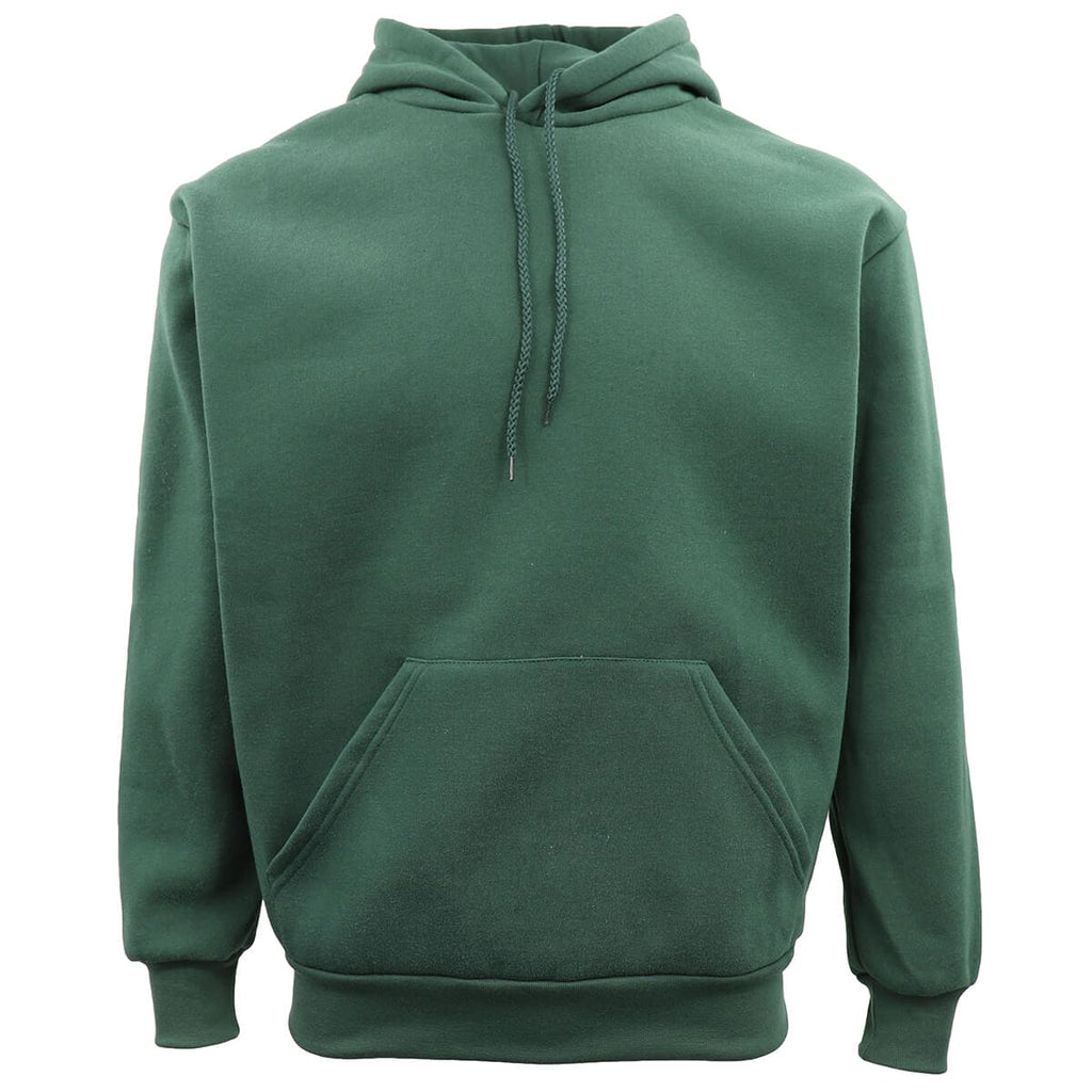 Adult Unisex Men's Basic Plain Hoodie Pullover Sweater Sweatshirt Jump