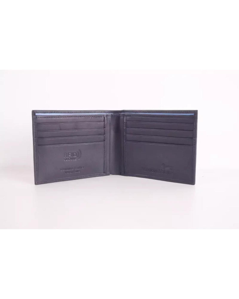 Harmont & Blaine Embossed Logo Leather Wallet with RFID Protection