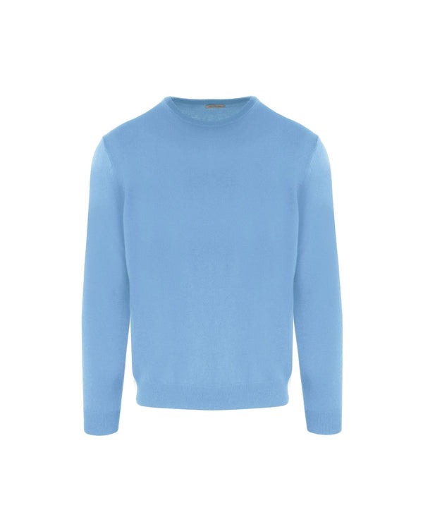 Malo Roundneck Sweatshirt in Ice Blue Cashmere XL Men