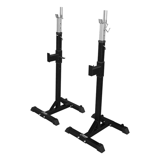Squat Rack Stand Pair Bench Press Weight Lifting Barbell