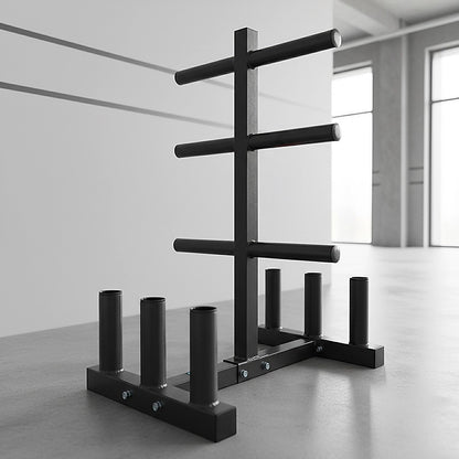 Olympic Weight Tree Bar Rack Holder Storage