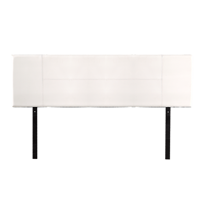 PU Leather King Bed Headboard Bedhead - White