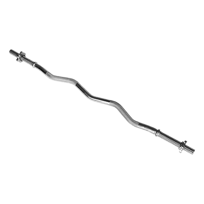 Curl Bar Barbell Heavy Duty EZ with Spinlock Collars