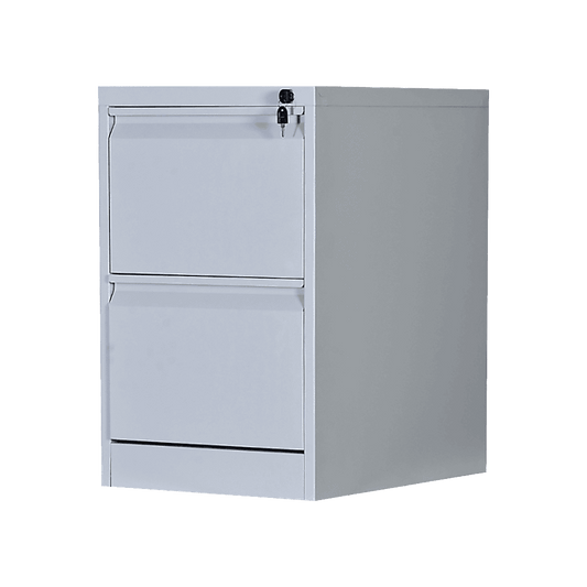 2-Drawer Shelf Office Gym Filing Storage Locker Cabinet