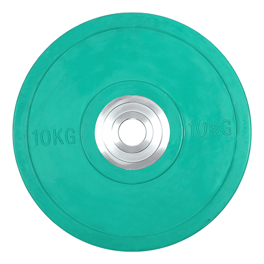 10KG PRO Olympic Rubber Bumper Weight Plate